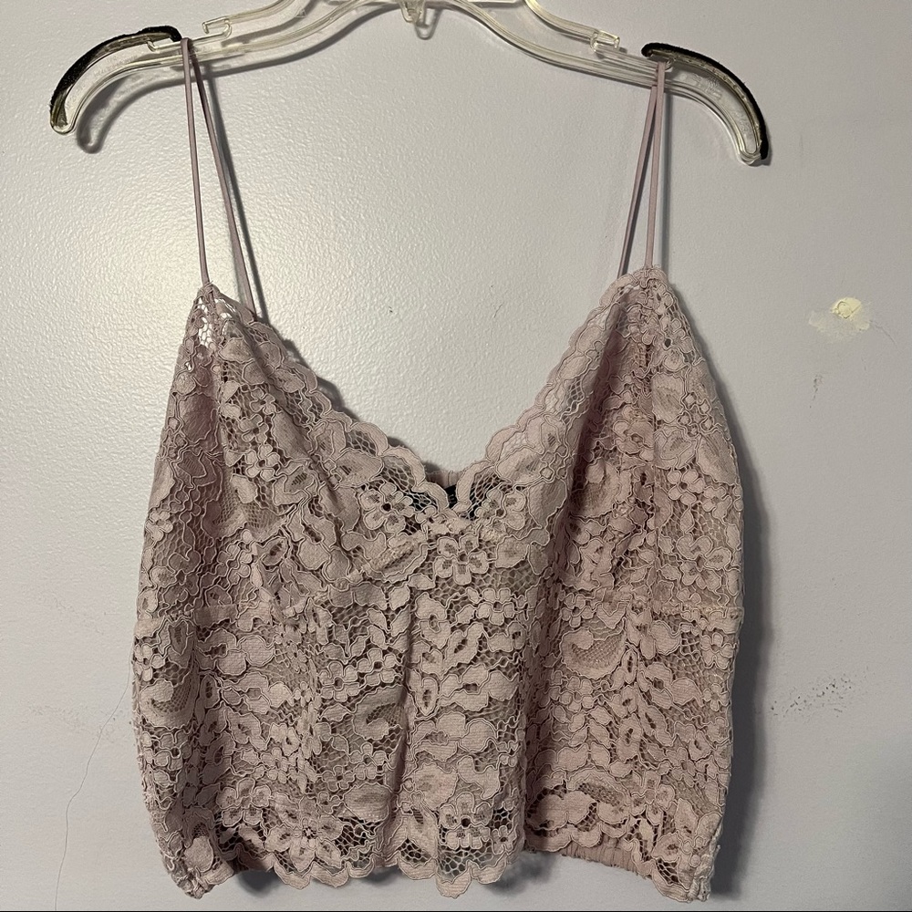 Purple Crop Top